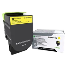 Lexmark 71B0H40 High Capacity Yellow Toner Cartridge