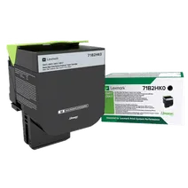 Lexmark 71B2HK0 High Capacity Black Return Program Toner Cartridge