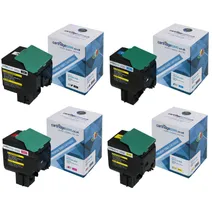 Compatible Lexmark 802X 4 Colour Extra High Capacity Toner Cartridge Multipack
