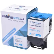 Compatible Lexmark 802C Cyan Toner Cartridge - (80C20C0)