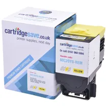 Compatible Lexmark 802Y Yellow Toner Cartridge - (80C20Y0)