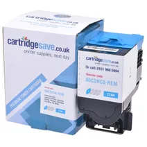 Compatible Lexmark 802HC High Capacity Cyan Toner Cartridge - (80C2HC0)