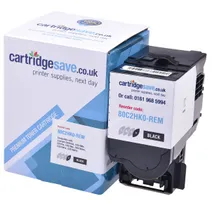 Compatible Lexmark 802HK High Capacity Black Toner Cartridge - (80C2HK0)