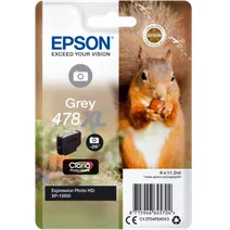 Epson 478XL High Capacity Grey Ink Cartridge - (T04F6 Squirrel)