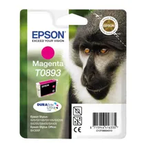 Epson T0893 Magenta Ink Cartridge - (C13T089340 Monkey)