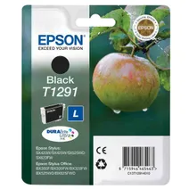 Epson T1291 High Capacity Black Ink Cartridge - (T1291 Apple DURABrite Ultra)