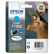 Epson T1302 Extra High Capacity Cyan Ink Cartridge - (Stag)