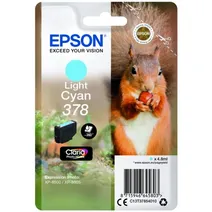 Epson 378 Light Cyan Ink Cartridge - (T3785 Squirrel)