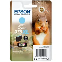 Epson 378XL High Capacity Light Cyan Ink Cartridge - (T3795 Squirrel)