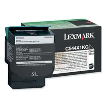 Lexmark C544X1KG Extra High Capacity Black Return Program Toner Cartridge