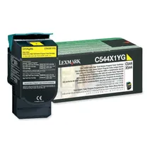 Lexmark C544X1YG Extra High Capacity Yellow Return Program Toner Cartridge