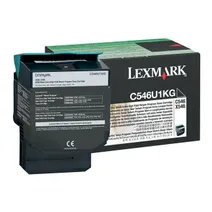 Lexmark C546U1KG Extra High Capacity Black Return Program Toner Cartridge