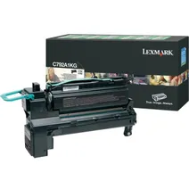 Lexmark C792A1KG Black Return Program Toner Cartridge