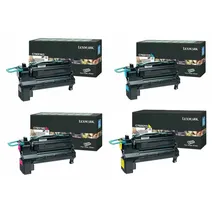 Lexmark C792X1 Extra High Capacity 4 Colour Return Program Toner Cartridge Multipack