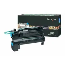 Lexmark C792X1CG Extra High Capacity Cyan Return Program Toner Cartridge