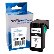 Compatible HP 350XL High Capacity Black Ink Cartridge - (CB336EE)