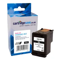 Compatible HP 901XL High Capacity Black Ink Cartridge - (CC654AE)