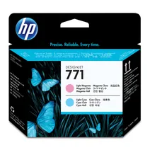 HP 771 Light Magenta and Light Cyan Printhead (CE019A)