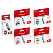 Canon CLI-581XL High Capacity 5 Colour Ink Cartridge Multipack