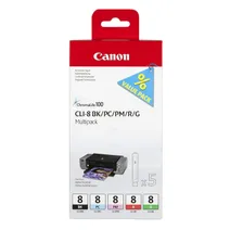 Canon CLI-8 5 Colour Ink Cartridge Multipack