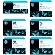 HP 761 6 Colour Ink Cartridge Multipack