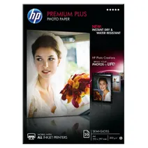 HP Premium Plus Semi-Gloss Photo Sized A4 Photo Paper (CR673A 20 sheets 300gsm Inkjet Photo Paper 210 x 297mm)