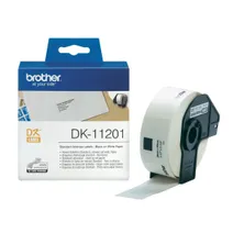 Brother DK-11201 400 x Black On White 29mm x 90mm Standard Adhesive Address Labels Paper (DK11201 Tape)