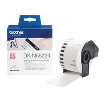 Brother DK-N55224 Black On White 54mm x 30.5m Non Adhesive Tape Paper (DKN55224 Tape)