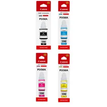 Canon GI-590 4 Colour Ink Bottle Multipack