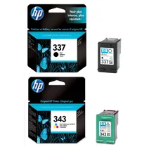 HP 337 / HP 343 Black & Tri-Colour Ink Cartridge Multipack