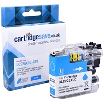 Compatible Brother LC225XL High Capacity Cyan Ink Cartridge