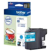Brother LC22UC Cyan Ink Cartridge