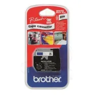 Brother MK521BZ Black On Blue Plastic Labelling Tape - Adhesive Non-Laminated 9mm x 8m
