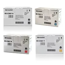 Sharp MXC-30GT 4 Colour Toner Cartridge Multipack