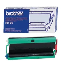 Brother PC-75 Black Ribbon Cassette