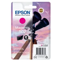 Epson 502 Magenta Ink Cartridge - (C13T02V34010 Binoculars)