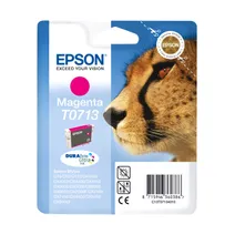 Epson T0713 Magenta Ink Cartridge - (Cheetah)