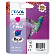Epson T0803 Magenta Ink Cartridge - (C13T080340 Hummingbird)