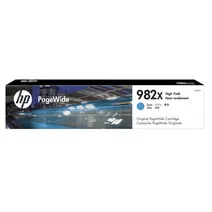 HP 982X High Capacity Cyan Ink Cartridge - (T0B27A)