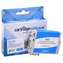 Compatible Epson 18XL High Capacity Cyan Printer Cartridge - (T1812 Daisy)