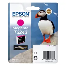 Epson T3243 Magenta Ink Cartridge - (C13T324340 Puffin)