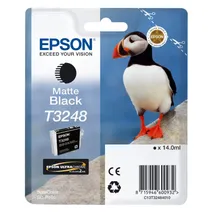 Epson T3248 Matte Black Ink Cartridge - (C13T324840 Puffin)