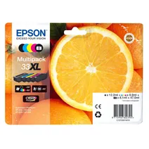 Epson 33XL 5 Colour High Capacity Ink Cartridge Multipack (T3357 Oranges)