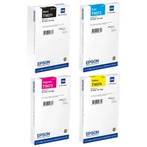 Epson T907 Extra High Capacity 4 Colour Ink Cartridge Multipack