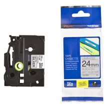 Brother TZe-M951 Black On Silver Metallic Matte Laminated P-Touch Adhesive Labelling Tape 24mm x 8m