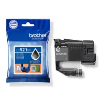 Brother LC-521BK Black Ink Cartridge