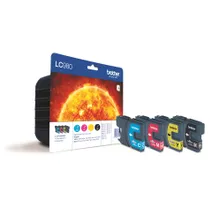Brother LC980 4 Colour Ink Cartridge Multipack (LC-980VALBRF)