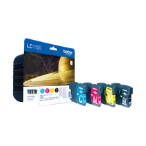 Brother LC1100 4 Colour Ink Cartridge Multipack