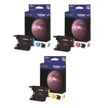 Brother LC1220 Light User 3 Colour Ink Cartridge Multipack