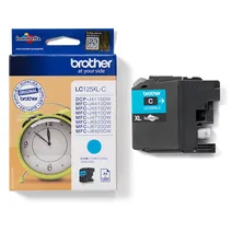 Brother LC125XL High Capacity Cyan Ink Cartridge (LC-125XLC)